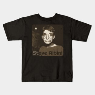Steve Albini - retro // vintage Kids T-Shirt